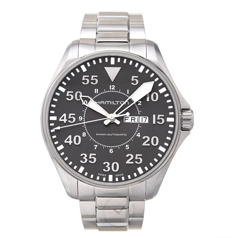 Hamilton H64715135 Khaki Aviation Pilot Day Date Auto - Image 2