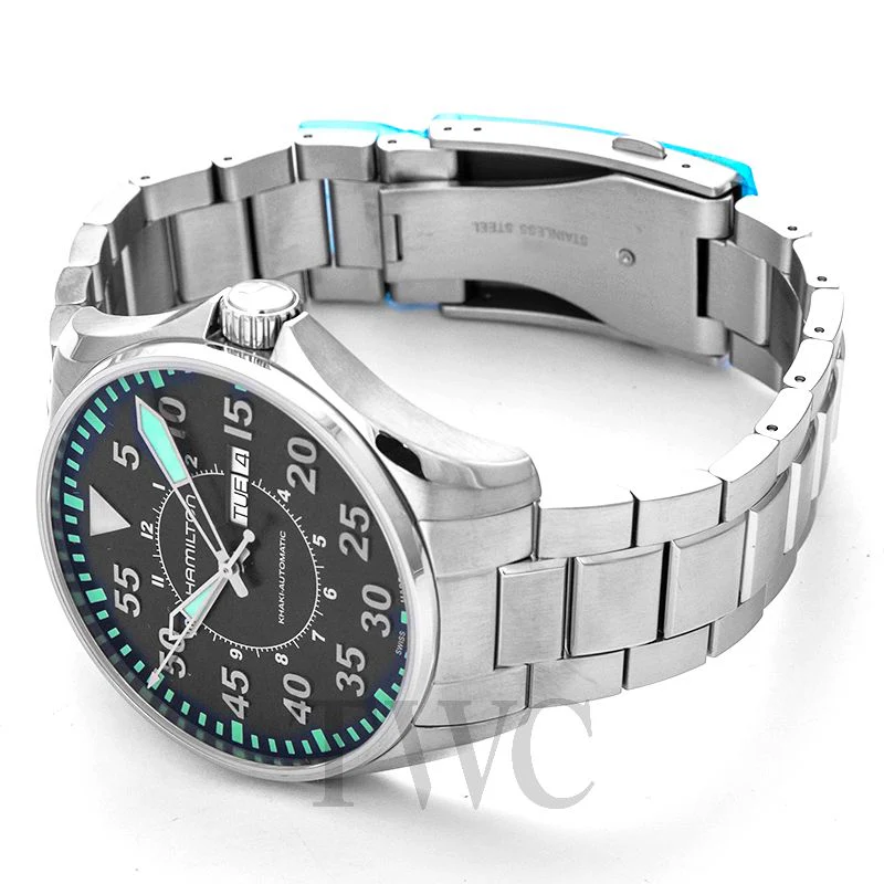 Hamilton H64715145 Khaki Aviation Pilot Day Date Auto - Image 2