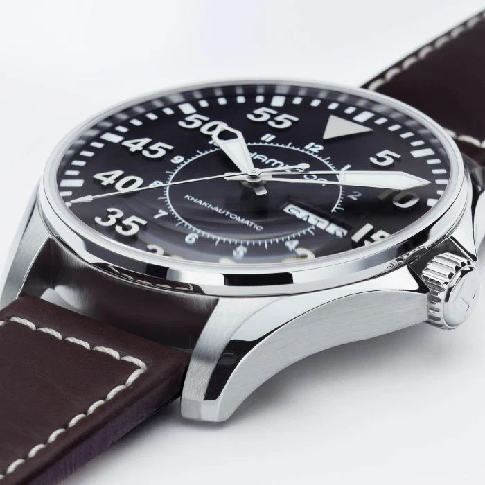 Hamilton H64715535 Khaki Aviation Pilot Day Date Auto - Image 4