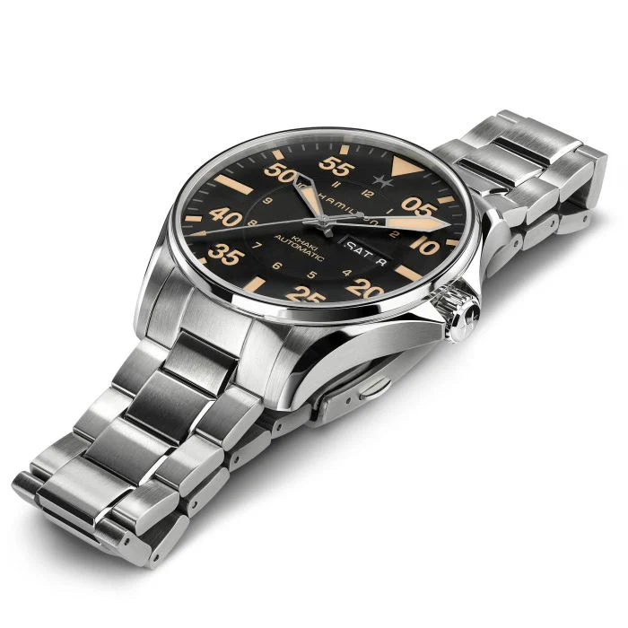 Hamilton H64725131 Khaki Aviation Pilot Day Date Auto - Image 2