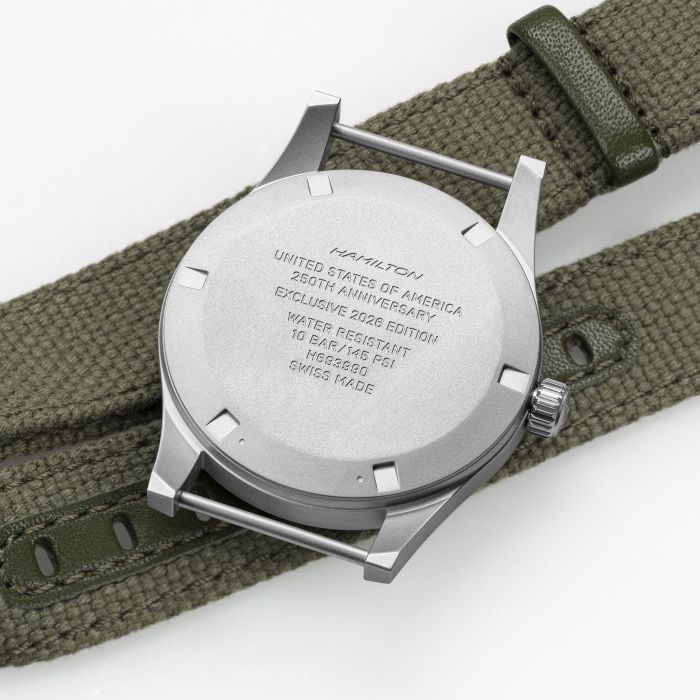 Hamilton Khaki Field H69399930 36MM Mechanical Watch - Durable, Stylish, Perfect for Outdoor Adventures - Image 3