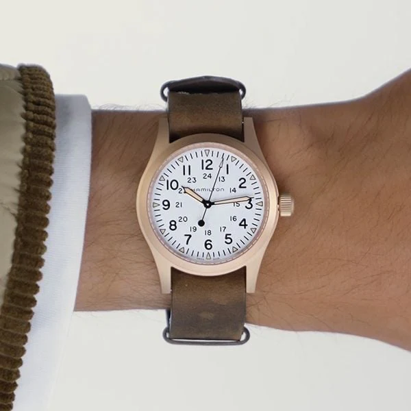 Hamilton H69459510 Khaki Field Mechanical Bronze - Image 2