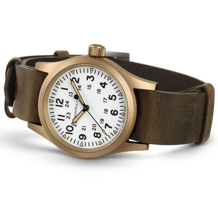 Hamilton H69459510 Khaki Field Mechanical Bronze - Image 7