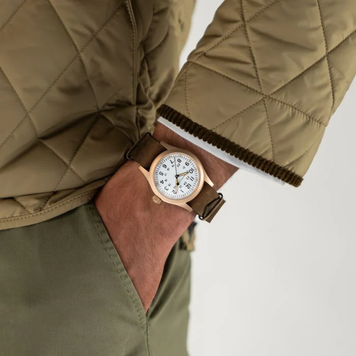 Hamilton H69459510 Khaki Field Mechanical Bronze - Image 8