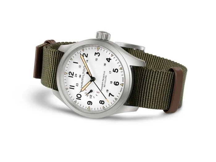 Hamilton H69509910 Khaki Field Mechanical Power Reserve - Image 4