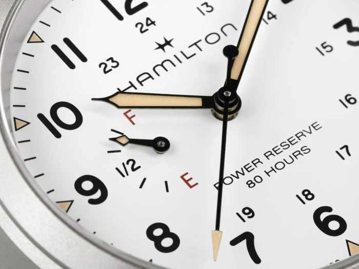 Hamilton H69509910 Khaki Field Mechanical Power Reserve - Image 5