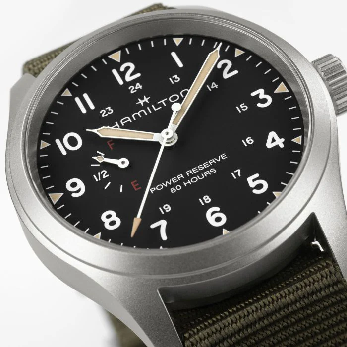 Hamilton H69509930 Khaki Field Mechanical Power Reserve - Image 3