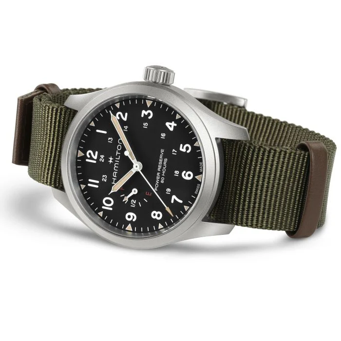 Hamilton H69509930 Khaki Field Mechanical Power Reserve - Image 4