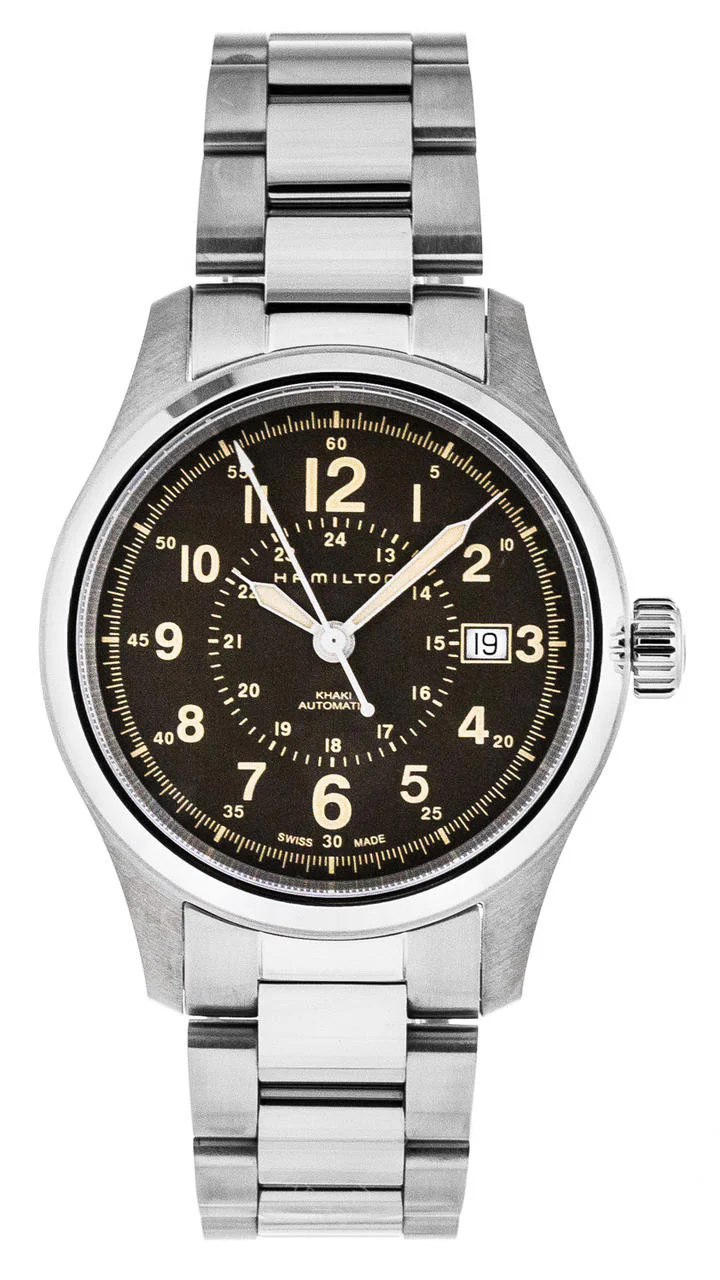 Hamilton H70305193 Khaki Field Auto - Image 4