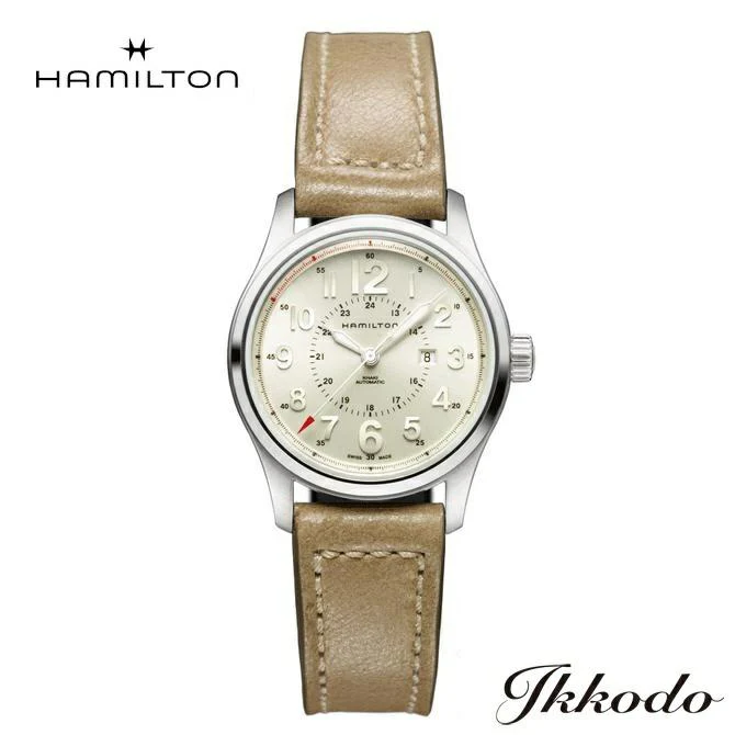 Hamilton H70365983 Khaki Field Khaki Officer Auto - Image 9