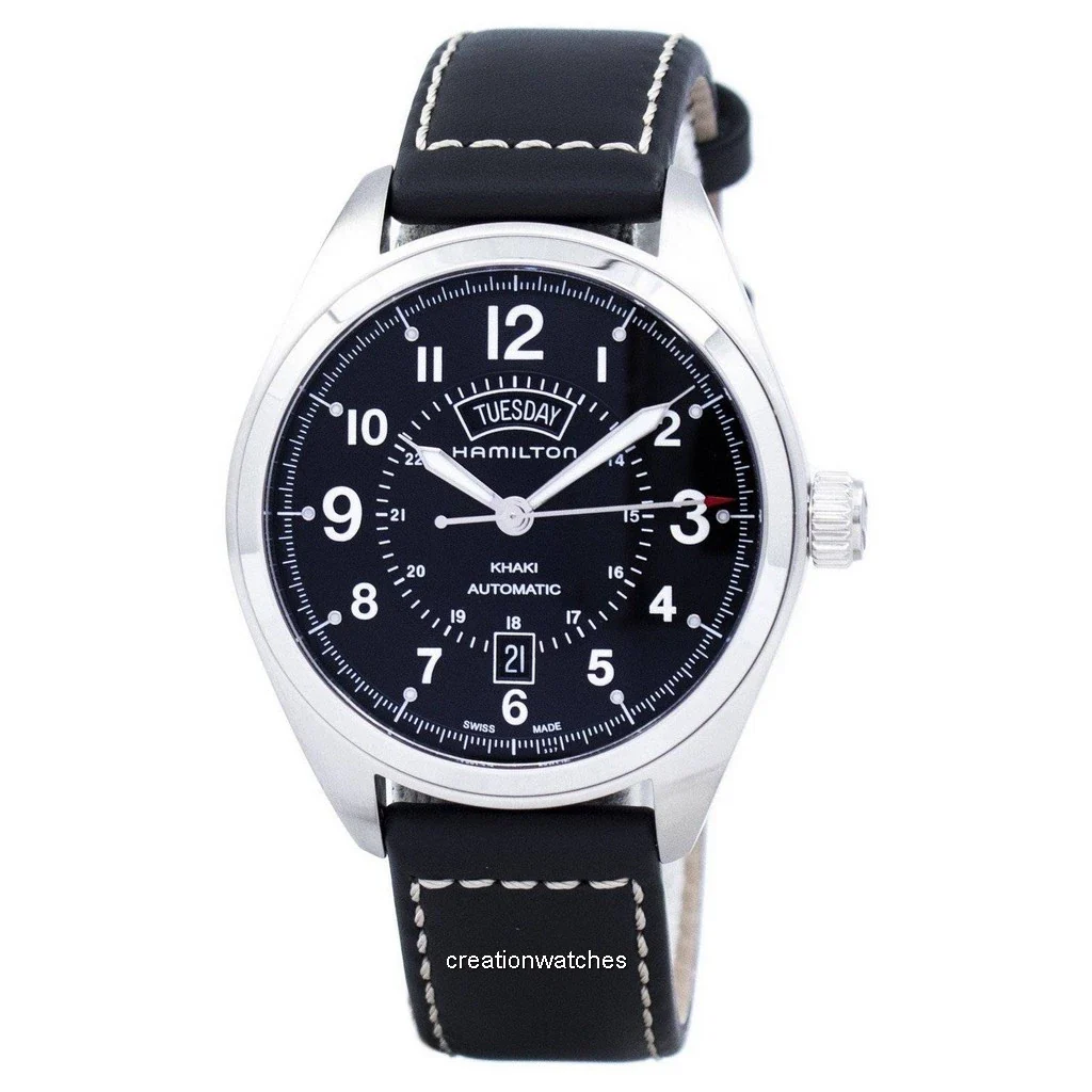 Hamilton H70505733 Khaki Field Day Date Auto