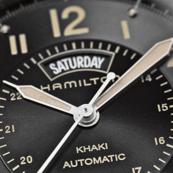 Hamilton H70505833 Khaki Field Day Date Auto - Image 2