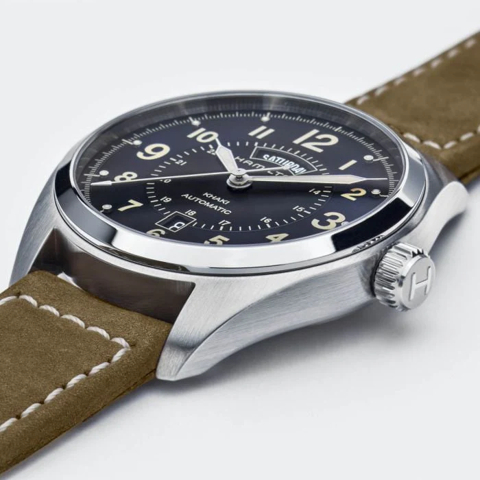 Hamilton H70505833 Khaki Field Day Date Auto - Image 4