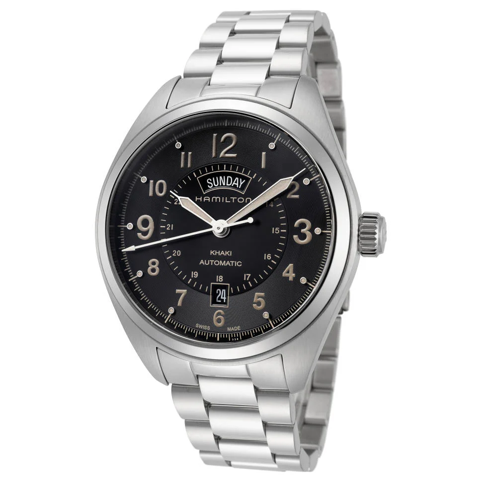 Hamilton H70505933 Khaki Field Day Date Auto - Image 6