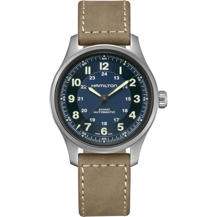 Hamilton H70545540 Khaki Field Titanium Auto