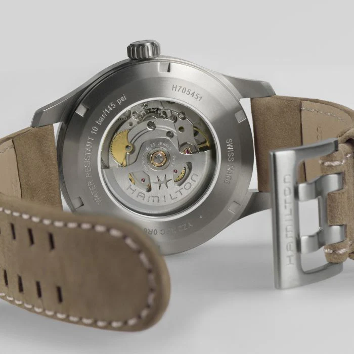 Hamilton H70545540 Khaki Field Titanium Auto - Image 5