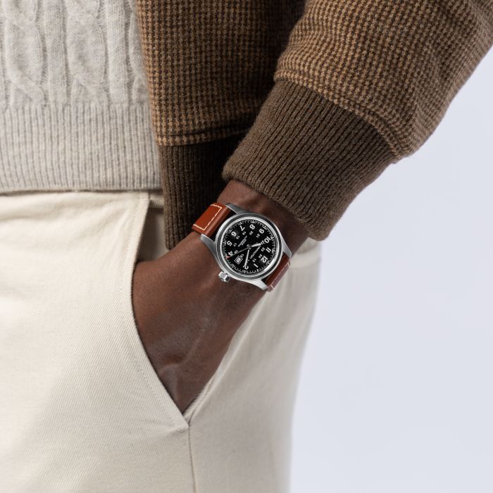 Hamilton H70555533 Khaki Field Auto - Image 2