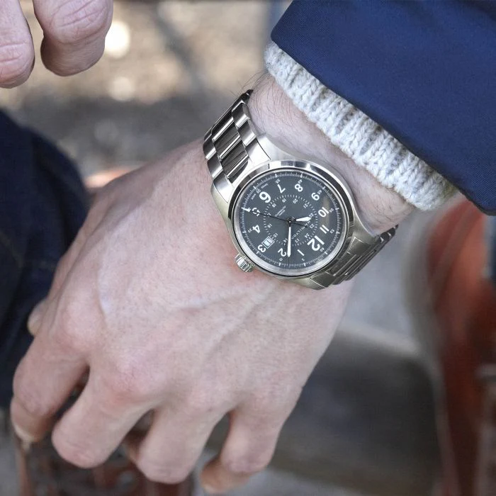 Hamilton H70595163 Khaki Field Auto - Image 2