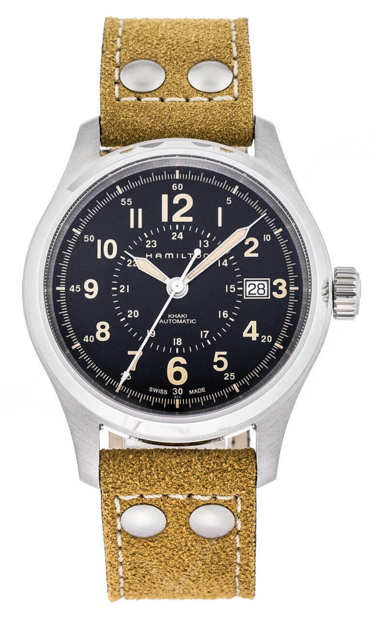 Hamilton H70595593 Khaki Field Auto - Image 3