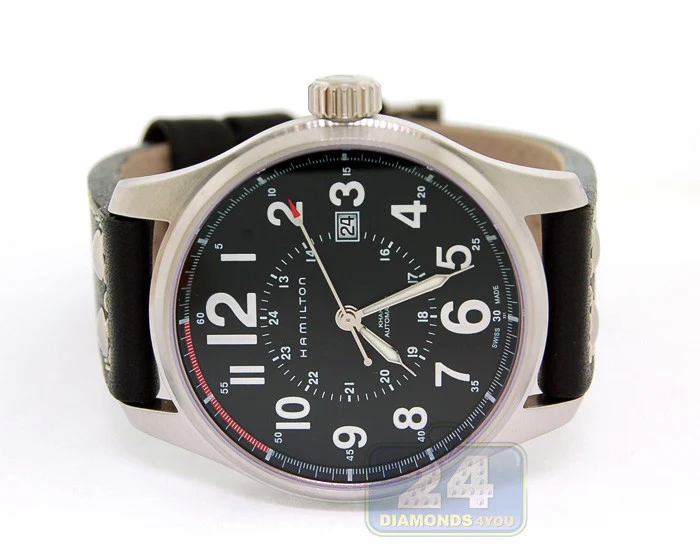 Hamilton H70615733 Khaki Field Officer Auto - Image 4