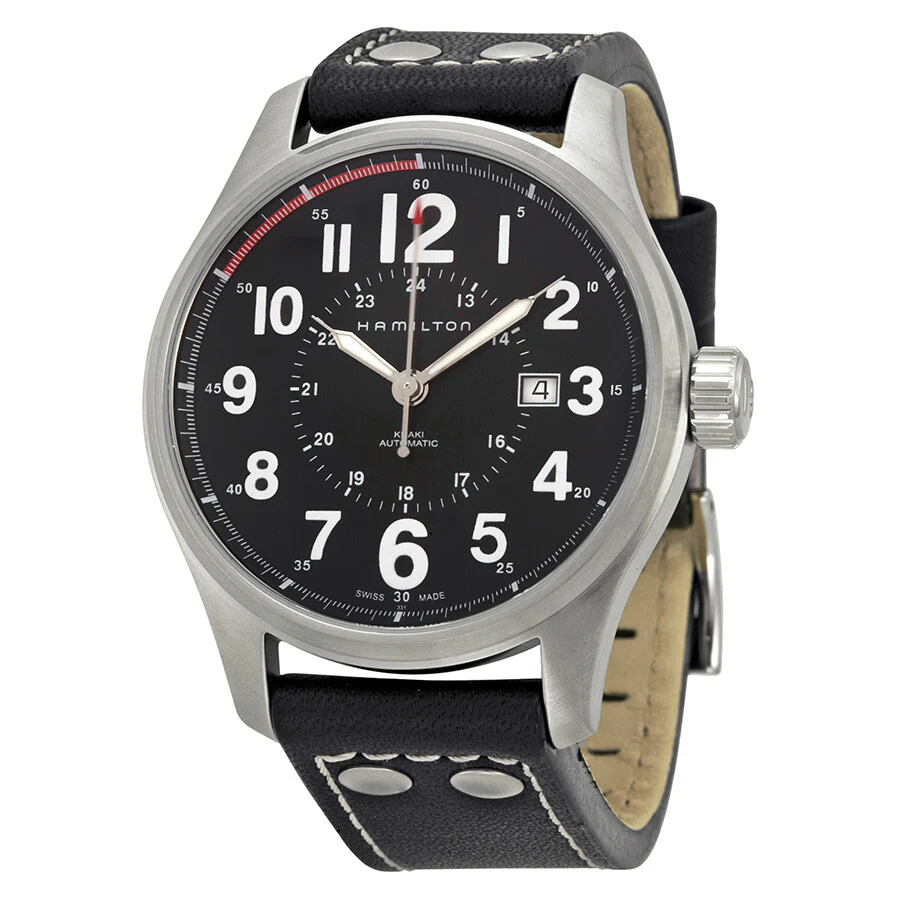Hamilton H70615733 Khaki Field Officer Auto - Image 5