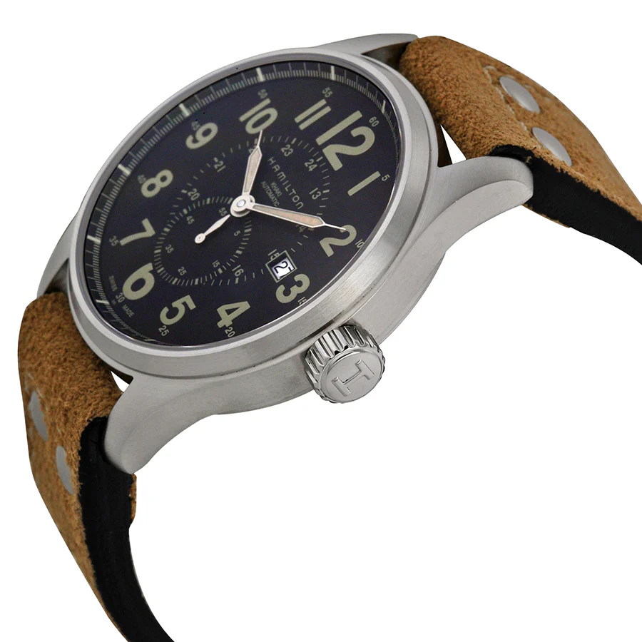 Hamilton H70655733 Khaki Field Officer Auto
