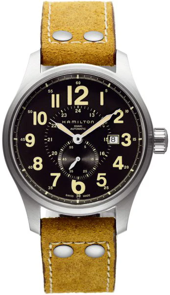 Hamilton H70655733 Khaki Field Officer Auto - Image 3