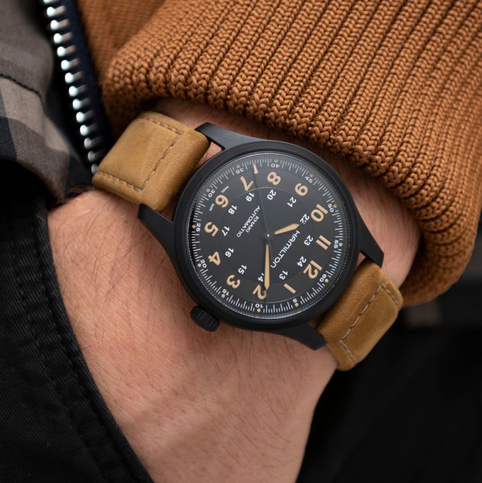 Hamilton H70665533 Khaki Field Titanium Auto - Image 5