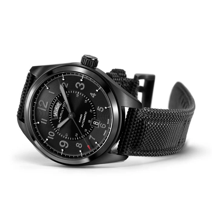 Hamilton H70695735 Khaki Field Day Date Auto - Image 5