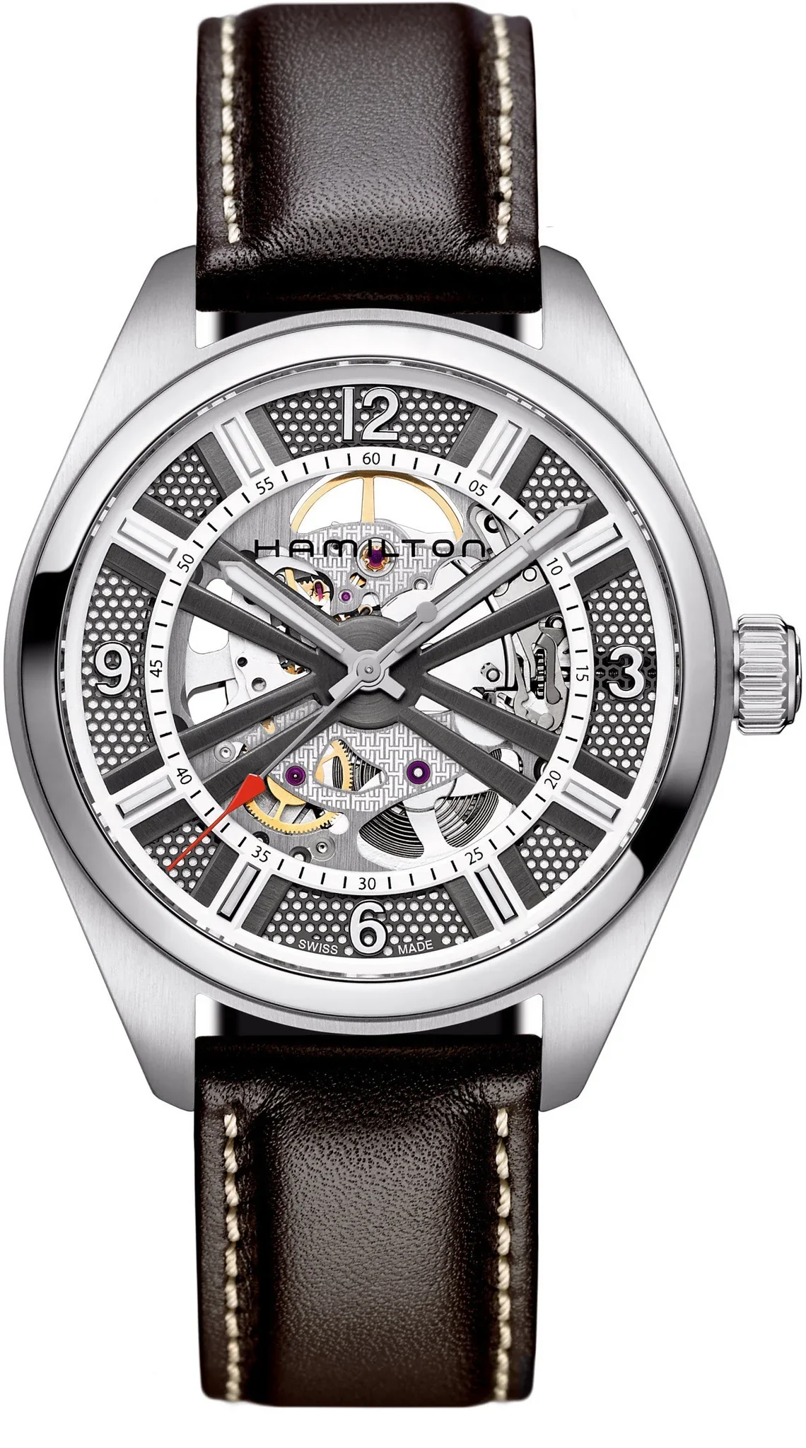 Hamilton H72515585 Khaki Field Skeleton Auto - Image 2