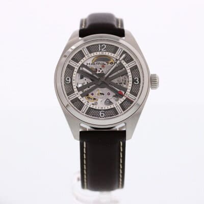 Hamilton H72515585 Khaki Field Skeleton Auto - Image 6