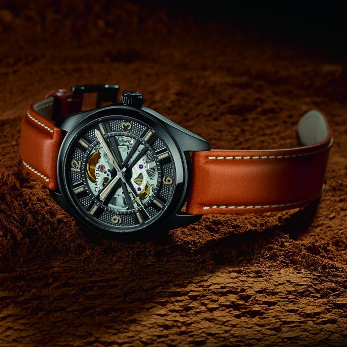Hamilton H72585535 Khaki Field Skeleton Auto - Image 7