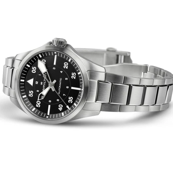 Hamilton H76215130 Khaki Aviation Pilot Auto - Image 4