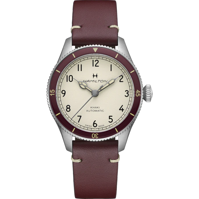 Hamilton H76265810 Khaki Aviation Pilot Pioneer Auto 38mm
