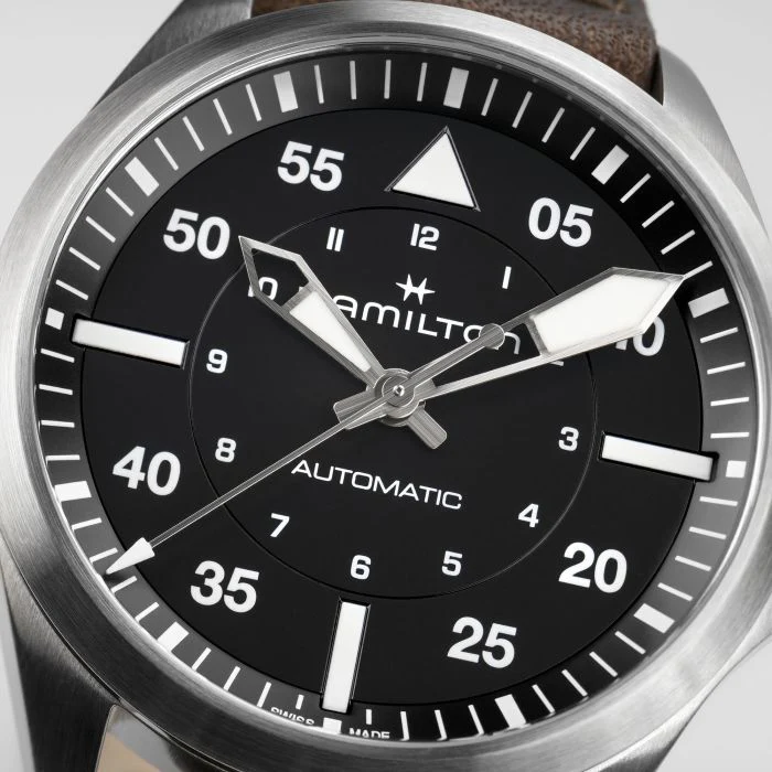 Hamilton H76305530 Khaki Aviation Pilot Auto 39mm - Image 5