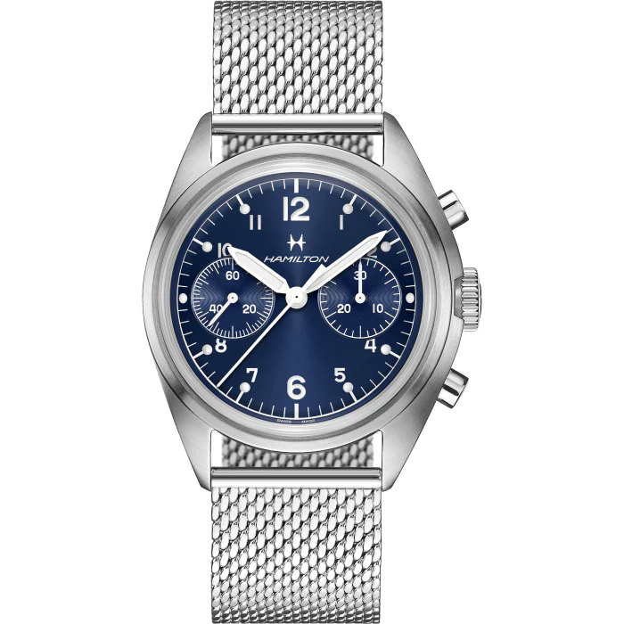 Hamilton H76409140 Khaki Aviation Pilot Pioneer Mechanical Chrono