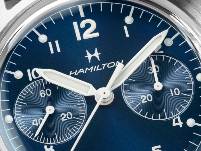 Hamilton H76409140 Khaki Aviation Pilot Pioneer Mechanical Chrono - Image 4