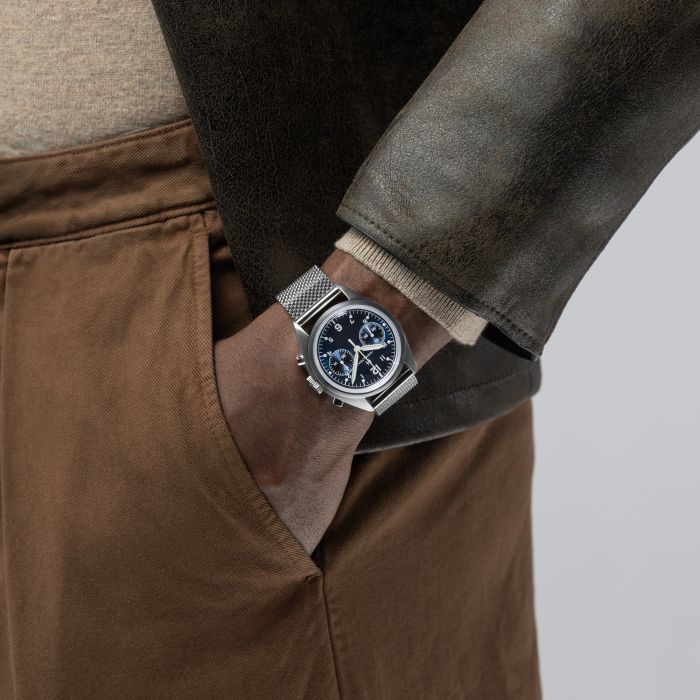 Hamilton H76409140 Khaki Aviation Pilot Pioneer Mechanical Chrono - Image 7