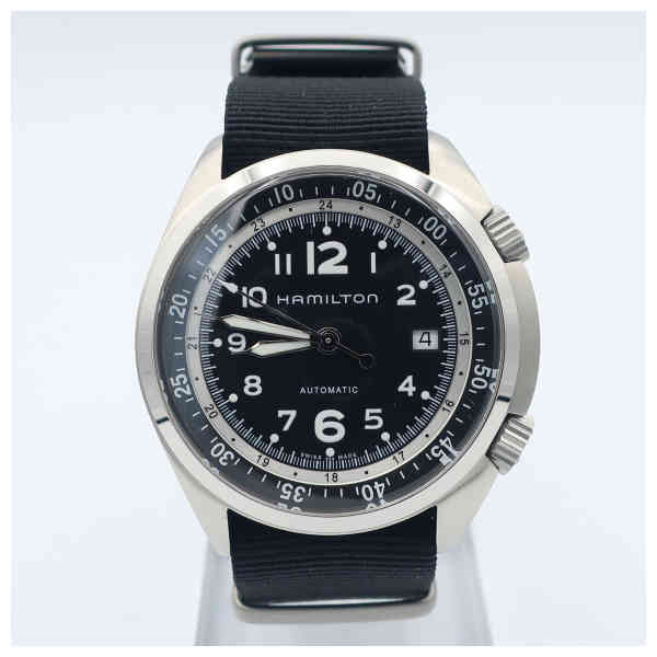 Hamilton H76455933 Khaki Aviation Pilot Pioneer Auto