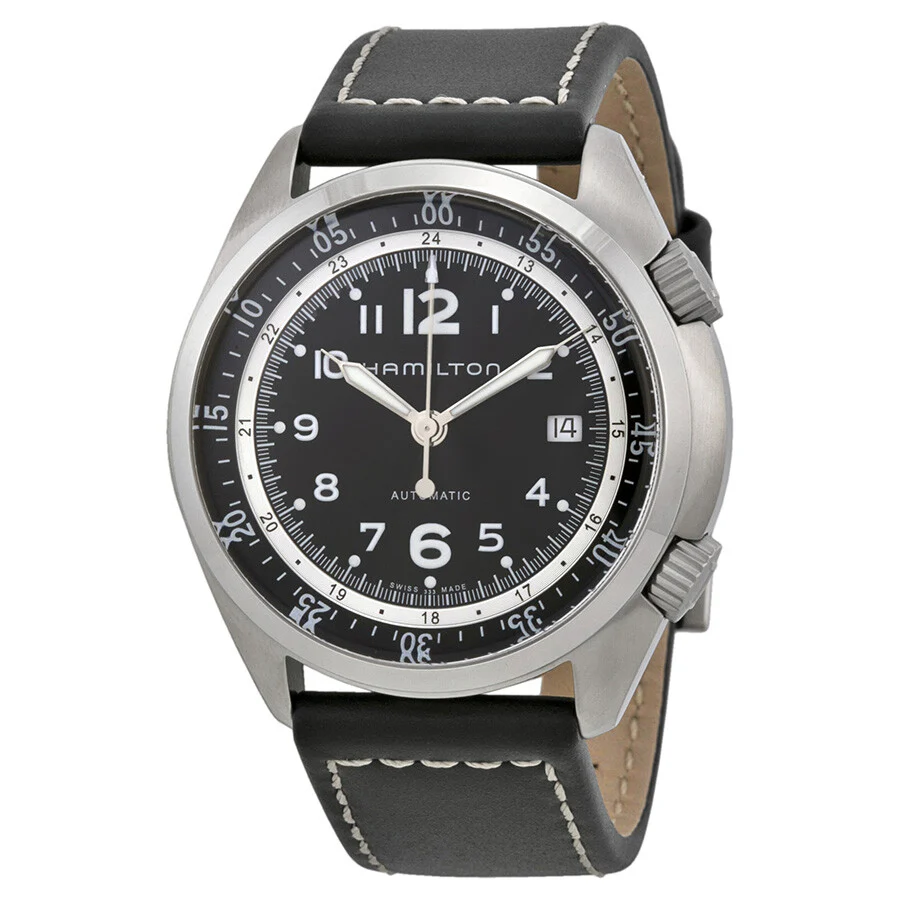 Hamilton H76455933 Khaki Aviation Pilot Pioneer Auto - Image 5