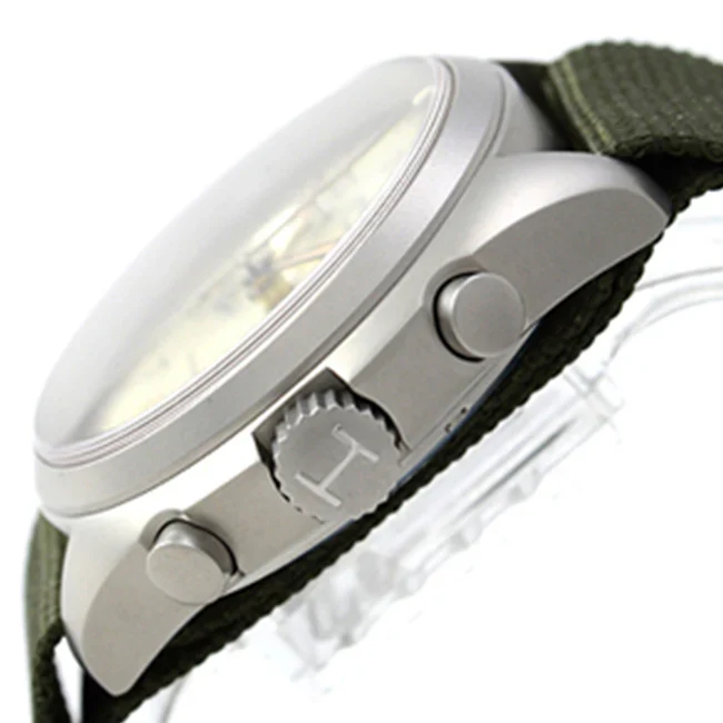 Hamilton H76456955 Khaki Aviation Khaki Pilot Pioneer Auto Chrono - Image 7