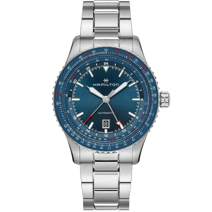 Hamilton H76715140 Khaki Aviation Converter Auto GMT