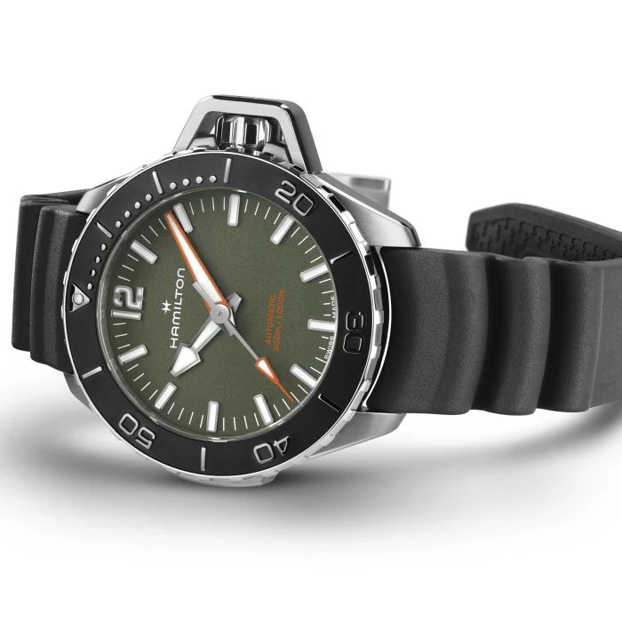 Hamilton H77455360 Khaki Navy [Exclusive to Official Stores and Online Boutique] Openwater Auto - Image 4