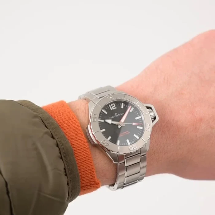 Hamilton H77485130 Khaki Navy Openwater Auto
