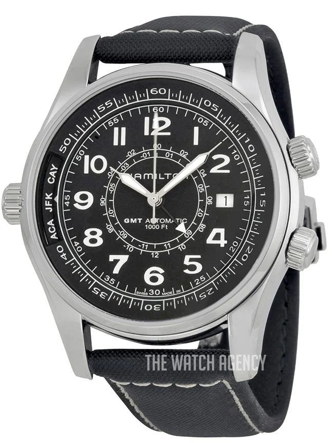 Hamilton H77505433 Khaki Navy Khaki UTC Auto - Image 3