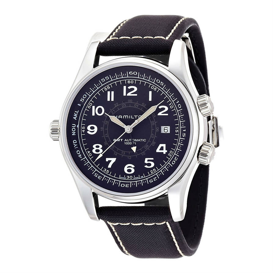 Hamilton H77505433 Khaki Navy Khaki UTC Auto - Image 7