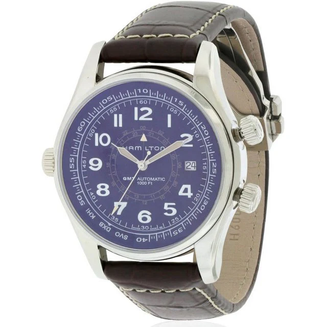 Hamilton H77505535 Khaki Navy Khaki UTC Auto - Image 3