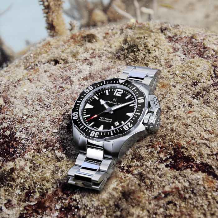 Hamilton H77605135 Khaki Navy OPENWATER AUTO - Image 6