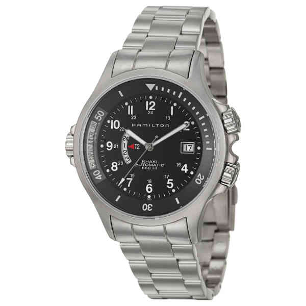 Hamilton H77615133 Khaki Navy GMT Auto - Image 2