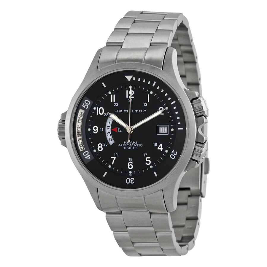 Hamilton H77615133 Khaki Navy GMT Auto - Image 3